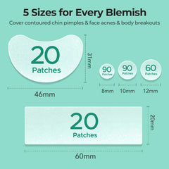 Patch hydrocolloide TKTK 8mm pour petites imperfections.