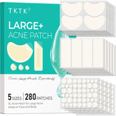 Patch hydrocolloide TKTK pour menton XL, couverture complète et lissage.
