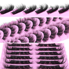 TNFVLONEINS cils effet cat-eye agrandissant le regard naturellement