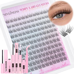 TNFVLONEINS ensemble cils naturels 9-12mm pour un regard discret et élégant.