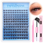 TNFVLONEINS: ensemble-groupes-cils-naturels-8-16mm pour un rendu naturel et modulable.