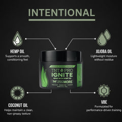 TNT Pro Ignite Sweat Cream, effet chaleur pour stimuler circulation et énergie pendant l’effort