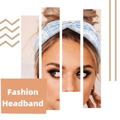 Bandeau Tobeffect géométrique, design tendance pour toutes les coiffures.
