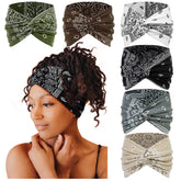 Tobeffect wide headband 7-inch strap for adjustable coverage and style versatility