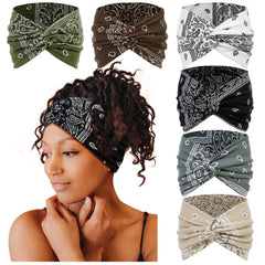 Tobeffect wide headband 7-inch strap for adjustable coverage and style versatility