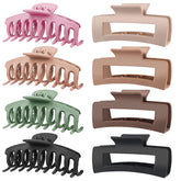 TOCESS clip cheveux gros, finition mate beige, maintien sûr pour cheveux épais.