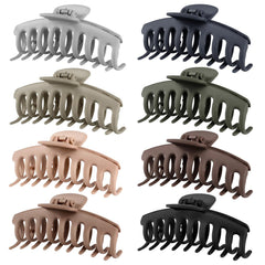 TOCESS pinces cheveux grandes griffes neutres pour une tenue durable