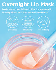 Application nocturne avec spatule incluse pour une pose généreuse.