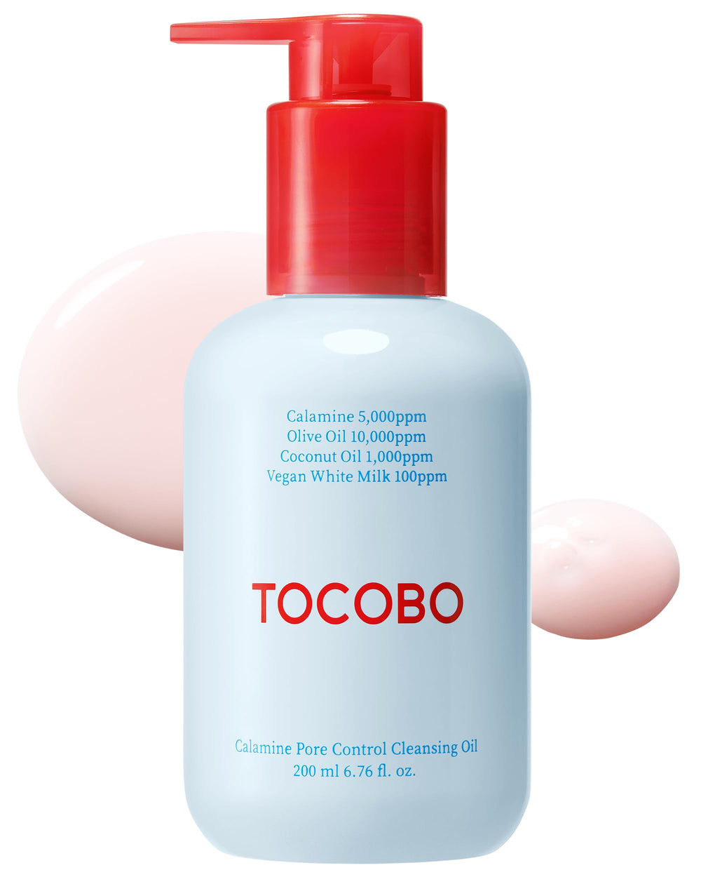 TOCOBO Calamine Pore Control, bouteille compacte pour nettoyage en profondeur des impuretés.