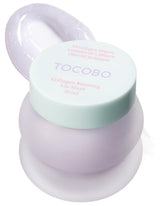 TOCOBO Collagen Lip Mask jar shows rich balm texture for overnight lip care.