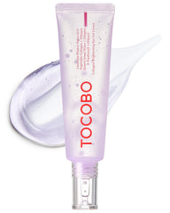 TOCOBO gel yeux collagene brillant, hydratation durable et leger raffermissement autour des yeux.