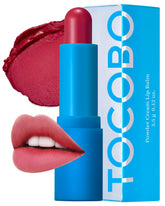 TOCOBO Poudre Crème Rose Brûlé fini velouté hydratant pour lèvres douces