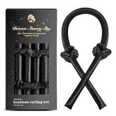 Toeah ensemble-coiffage-satin: kit sans chaleur pour des boucles naturelles au réveil.
