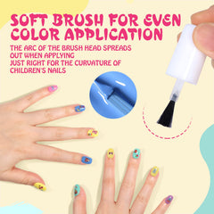 Vernis TOMICCA séchant rapidement, toucher possible en quelques minutes.