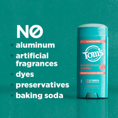 Tom's of Maine Déodorant Santal Vanille – parfum naturel et chaleureux