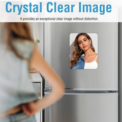 Tooackl Miroir Casier Sans Cadre 7x9: design épuré et compact.
