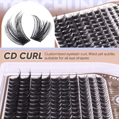 TOOCHUNAG bande fine 0-05 mm pour un rendu léger et naturel.