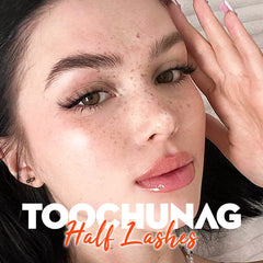 TOOCHUNAG cils en clusters, coupe personnalisable pour volume ciblé.