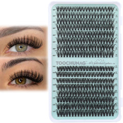 TOOCHUNAG cils en grappes 320 pour un regard volumineux et naturel