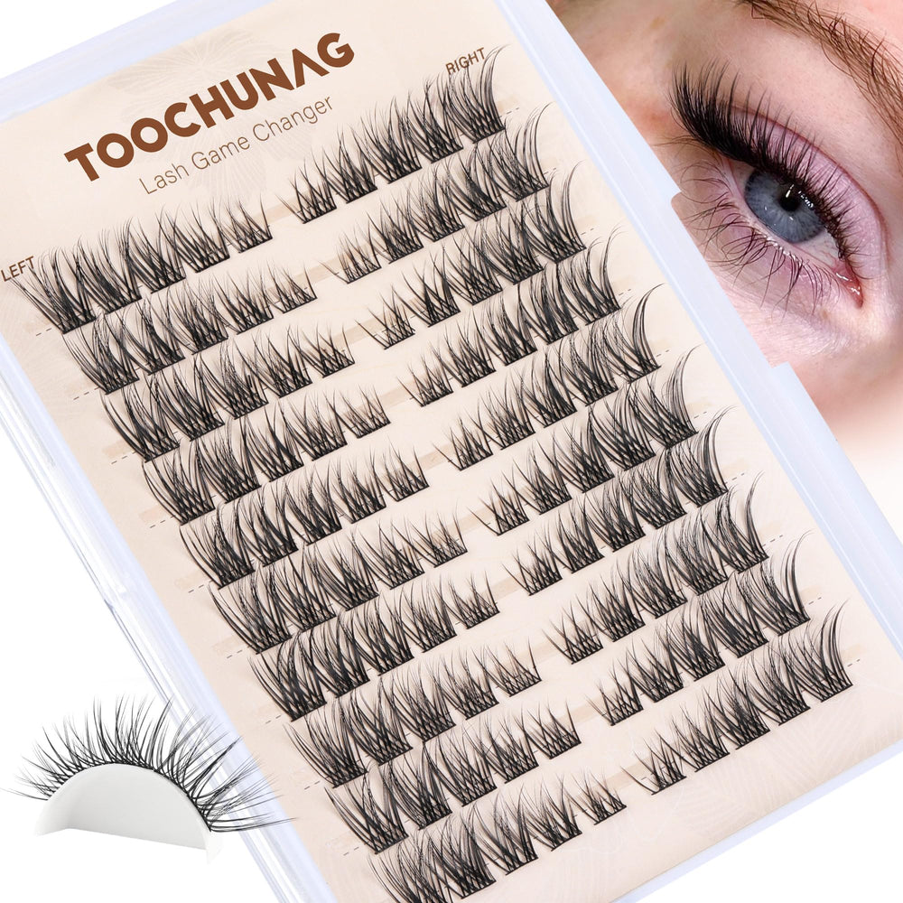 toochunag cils-extensions 3d-effet-plume 8-16mm pour un regard naturel et durable.
