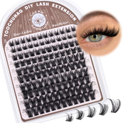TOOCHUNAG groupes cils plumeux courbe D pour un regard profond et naturel.