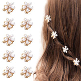 Toolzeen barrette perles mini pour cheveux, look élégant au quotidien.