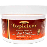 Topiclear 3en1 crème – emballage visible, hydratante et nourrissante.