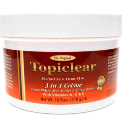 Topiclear 3en1 crème – emballage visible, hydratante et nourrissante.