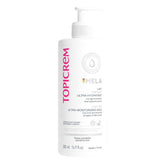 Topicrem GIGATEMP lait unifiant en flacon 500 ml, hydratation durable
