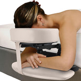 Torokom support tete reglable avec coussin visage pour confort professionnel et domestique.