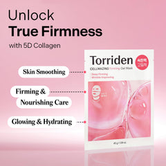 Torriden CELLMAZING complexe collagen 5D raffermissant et hydratant.