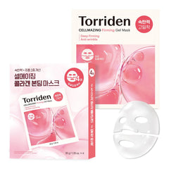 Torriden CELLMAZING masque gel embossé visage, absorption rapide des actifs