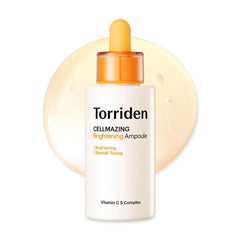 Torriden CELLMAZING Vita C Ampoule – bouteille-pompe pour hydratation légère et peau sensible