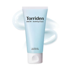 Torriden DIVE IN creme hyaluronique, texture gel légère hydrate durablement.