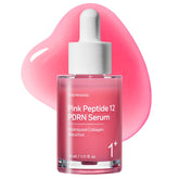 Sérum TOSOWOONG Rose Peptide 12 PDRN dans flacon, éclat naturel et hydratation.