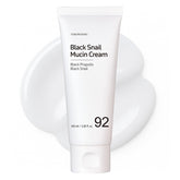 TOSOWOONG Crème Mucin Noir 92 dans sa bouteille, hydratation durable.