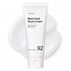 TOSOWOONG Crème Mucin Noir 92 dans sa bouteille, hydratation durable.