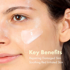 Crème Mucin Noir 92 de TOSOWOONG avec Propolis et Panthenol, soin apaisant.