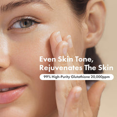 TOSOWOONG Glutathion sérum, application sur peau, hydratation durable.