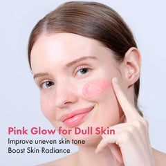 Gelée-crème au collagène PDRN, texture prête à l'application sur le visage.