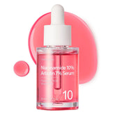 Sérum TOSOWOONG Niacinamide et Arbutine dans le flacon, potentiel uniformisant.