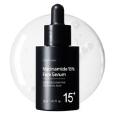 Sérum Niacinamide 15% TOSOWOONG – bouteille élégante qui aide à resserrer les pores.