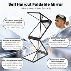 Totnwrooye Fade Comb Set bords plats et courbes pour coupes nettes constantes