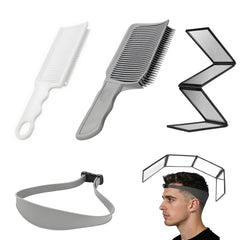 Totnwrooye Fade Comb Set avec miroir 360 pour visionnage précis pendant la coupe