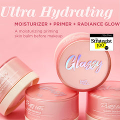 Touch in Sol Pretty Filter Glassy Skin Balm Primer – texture douce prête à l’application.