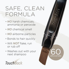 TouchBack Pro brosse intégrée — application précise sans bavure