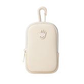 Touchland Touchette ivoire avec attache-mousqueton pour sac ou ceinture.