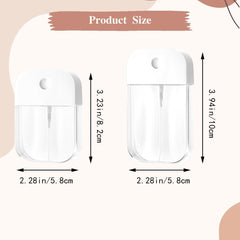 Bouteille vaporisateur Tovyzalg de 38 ml, légère et portable.