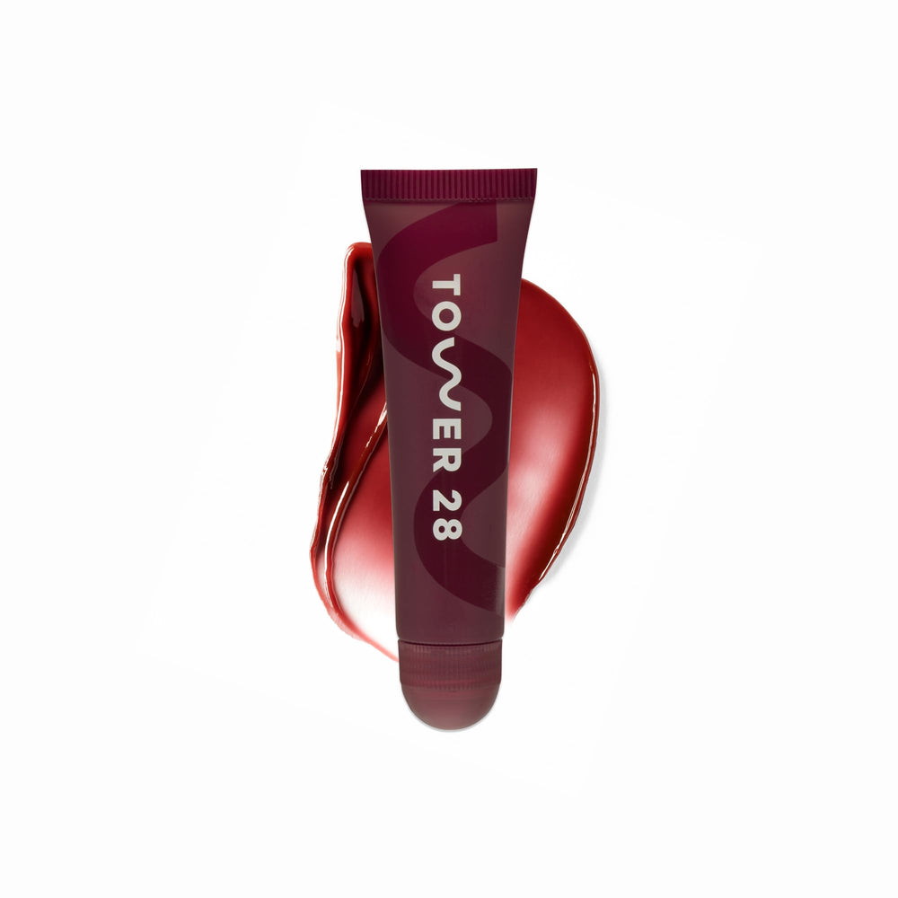 LipSoftie Tower 28 baume teinte Ube Vanilla pour lèvres hydratées et brillantes