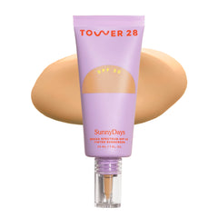 Tower 28 SunnyDays SPF30 flacon teinte légère avec fini naturel